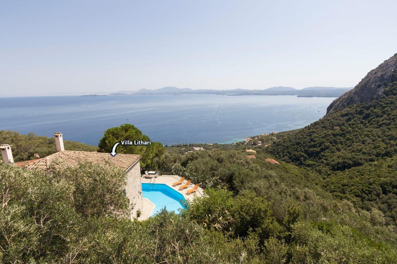 Villa Lithari, Nissaki, Corfu Vigglatouri Exterior foto